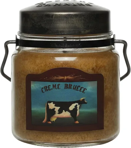 Vista 44 de McCall’s Candles Cocina de la Abuela Vela perfumada de 16 oz Hecha en EE. UU. Frasco rústico vintage con asa de transporte Fragancia