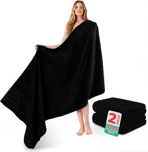 Vista 37 de American Soft Linen 100% Cotton Luxury Turkish Towels, 2PC 35x70 Bath Sheet