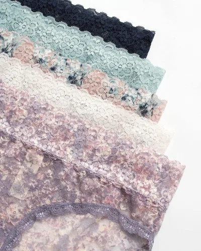 Vista 3 de Jessica Simpson Ropa interior para mujer, paquete de 10 calzoncillos hipster sin costuras (S-XL)