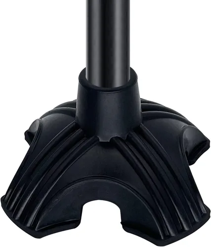 Vista 6 de XSL Cane Tips - Heavy Duty Rubbers Self Standing Quad Base Replacement Walking Cane Tips