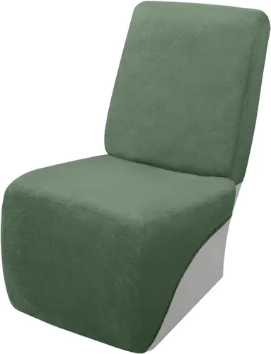 Vista 362 de Arfntevss Fundas de sofá seccional reclinable de terciopelo, Funda de sofá seccional de esquina para sofá reclinable, Funda elástica suave