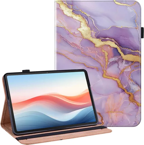 Vista 13 de Funda para Samsung Galaxy Tab S5e 10.5 2019 Modelo SM-T720/T725/T727 Tablet con Soporte para Lápiz, Cubierta de Diseño de Billetera con Soporte