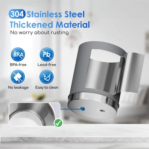 Vista 6 de Purewell Sistema de filtro de agua por gravedad de ultrafiltración de 3 etapas de 0.01 μm, certificación NSF/ANSI 42 y 372, sistema de encimera