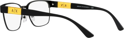 Vista 5 de AX ARMANI EXCHANGE Men's Ax1052 Rectangular Prescription Eyewear Frames
