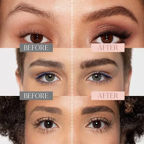 Vista 2 de 2 bolígrafos Microblading para cejas, 2026 nuevo lápiz de cejas impermeable 3D con 4 puntas, maquillaje de cejas natural de larga duración, lápiz