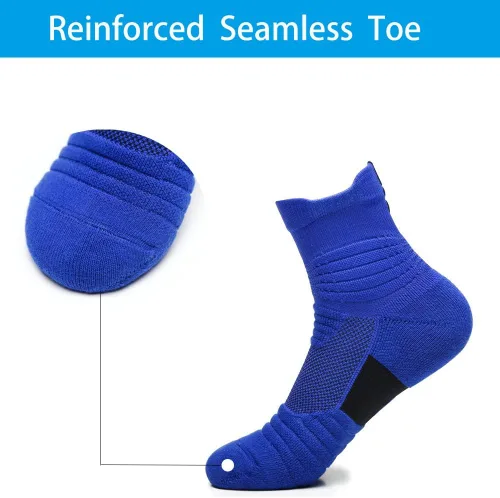 Vista 4 de Elite - Calcetines de baloncesto gruesos para ciclismo, calcetines deportivos para hombres, mujeres y niños