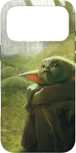 Vista 22 de iPhone 16 Star Wars The Mandalorian The Child Grogu in the Forest Art Case
