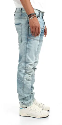 Vista 8 de G-Star Raw Men's 3D Slim Fit Jean in Intor Black Stretch Denim Jean