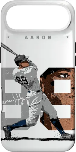 Vista 27 de Aaron Judge Number Portrait Baj New York MLBPA Case for iPhone 17