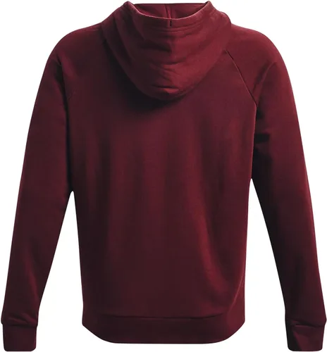 Vista 5 de Under Armour Rival - Sudadera con capucha para hombre, con logotipo grande Rival Fleece