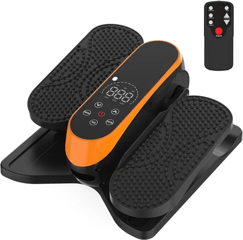 Vista 9 de Under Desk Elliptical Machine for Senior Mini Elliptical Leg Exerciser with Remote Quiet Portable Electric Seated Foot Pedal Exerciser for Home
