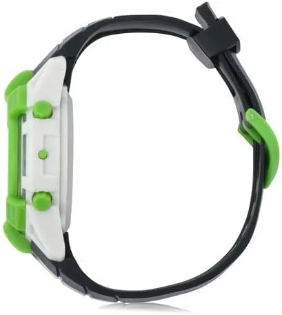 Vista 3 de Accutime Lucasfilm Star Wars Baby Yoda - Juego de reloj digital para niños, luces LED intermitentes, pantalla LCD con auriculares, reloj para niños