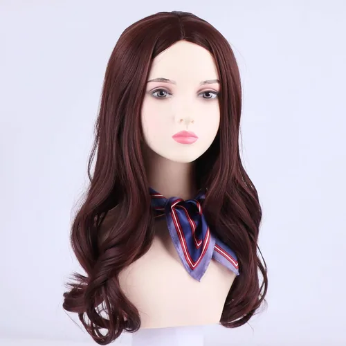 Vista 22 de COSPLAZA Cosplay Pelucas Moda Corto Azul Anime Cabello Elegante Mujer Fiesta Peluca
