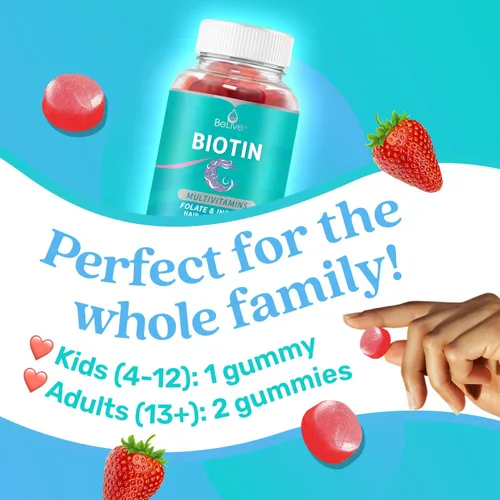 Vista 4 de BeLive Inositol+biotina favorita para mujeres para una piel y uñas más saludables y salud hormonal