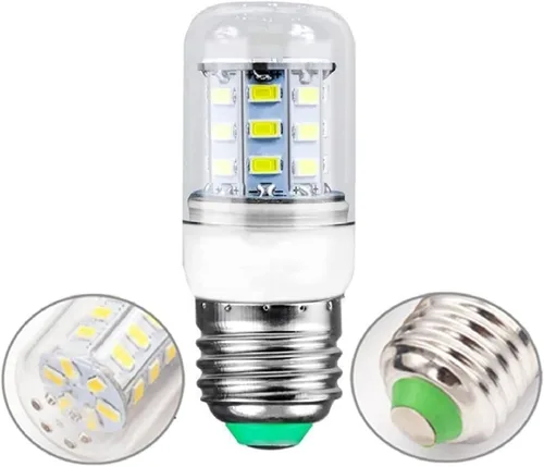 Vista 2 de Paquete de 2 bombillas LED de refrigerador 5304511738 de 3.5 W para Frigidaire Kenmore Kei D34l refrigerador, iluminación LED de repuesto KEID34L