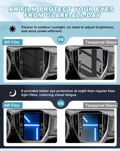 Vista 2 de CDEFG 2 protectores de pantalla antirreflejos para Subaru Forester 2025 (Touring/Limited/Sport/Premium) - 11.6 pulgadas, cubierta de pantalla