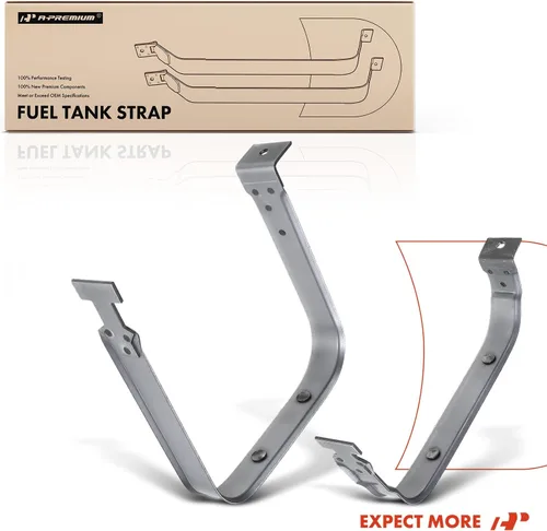 Vista 9 de A-Premium Correas de depósito de combustible compatibles con Ford F-150 2004-2008 F-250 2004-2006 2-PC Set