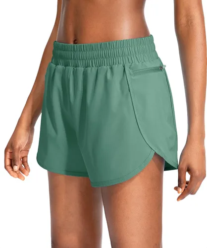 Vista 31 de Soothfeel Pantalones cortos deportivos para mujer de 3"/5" para Negro