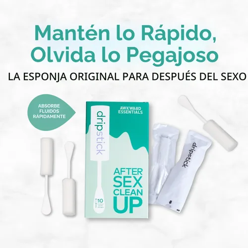 Vista 2 de Awkward Essentials - Esponja absorbente para mujer, paquete de 10 esponjas estériles para el cuidado e higiene femenina