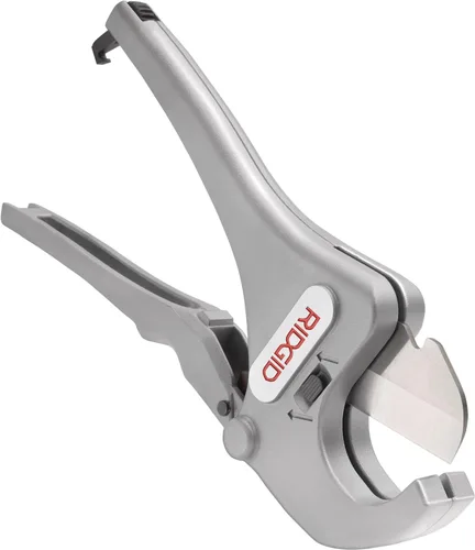 Vista 8 de RIDGID Cortador de tubos de plástico RC-1625 y paquete de cuchillas de repuesto