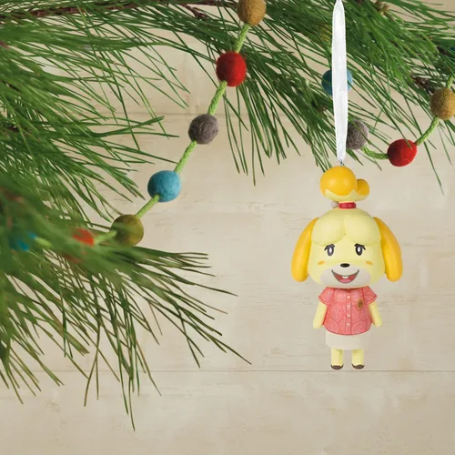 Vista 5 de Hallmark Nintendo Animal Crossing Isabelle - Adorno navideño