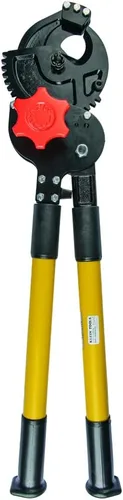 Vista 13 de Klein Tools 63607 Cortadores de cables, herramienta de corte de cable de alambre de trinquete corta cobre, aluminio y ACSR