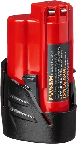 Vista 4 de Batería de ion-litio para herramientas inalámbricas de 12 voltios Milwaukee 48-11-2401 M12 RED LITHIUM