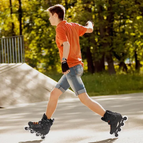 Vista 6 de Inline Skates for Women Men, Fitness Speed Racing Skates with Durable Outer Shell, Adult Male Female, Professional Outdoor Fitness Roller Skates