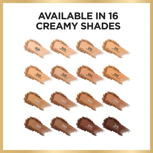 Vista 4 de L'Oreal Paris Age Perfect - Base de maquillaje en polvo cremosa compacta, 320 beige cálido, 0.31 onzas