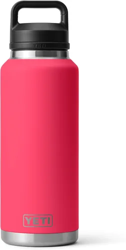 Vista 9 de YETI Rambler Botella de 46 oz, a prueba de fugas, aislada al vacío, de acero inoxidable con tapa Chug, Seafoam Verde mar