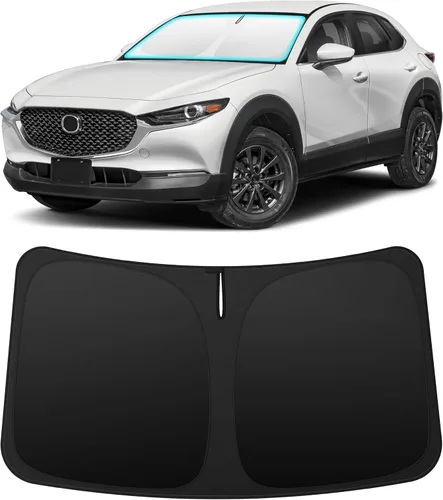 Vista 83 de INSAUTO Accesorios para parasol de parabrisas de ajuste personalizado para Acura RDX 2019-2026, parasol plegable para ventana delantera, reflector