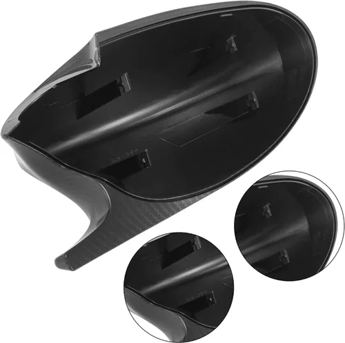 Vista 5 de X AUTOHAUX Carcasa para Espejo Retrovisor Exterior para Puerta BMW Serie 3 E90 E91 E92 E93 Modelos Pre-facelift 330i 330xi 325i 325xi 328i 328xi