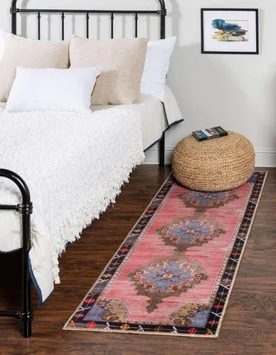 Vista 36 de Unique Loom Timeless Collection - Alfombra de área - Thomas (2' x 3' 1" ovalada, negro y blanco/gris)