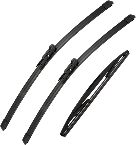 Vista 11 de 3 limpiaparabrisas para Jeep Wangler 2007-2017, Jeep Wrangler JK 2008-2018, equipo original de alta calidad para todo tipo de clima, 15 pulgadas, 15