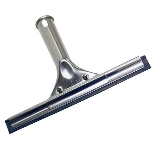 Vista 11 de Unger Escobilla profesional de limpieza de ventanas y vidrio de acero inoxidable de 8 pulgadas, suministros de limpieza, escobilla resistente