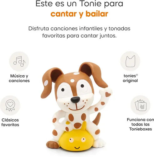 Vista 5 de Figurita de juguete de audio de canciones de tiempo de juego en español de Tonies