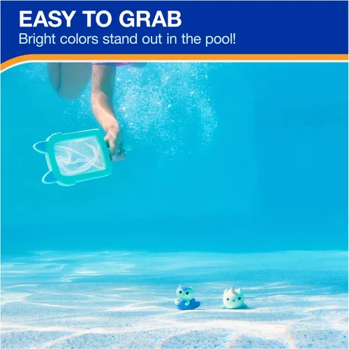 Vista 4 de Swimways Gabby's Dollhouse - Juego de buceo y atrapar, accesorios de piscina y juguetes de piscina para niños, suministros para fiestas