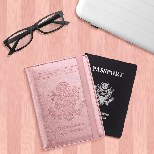 Vista 7 de Walnew RFID - Funda para pasaporte