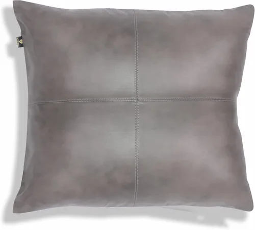 Vista 42 de LL LEATHER LOVERS Funda de almohada de piel de cordero - Funda de cojín para sofá, fundas decorativas para sala de estar y dormitorio, 20 x 20 Negro