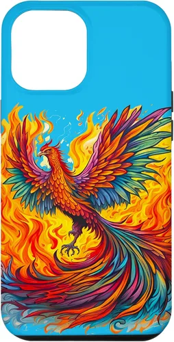 Vista 25 de Fantasy Cute Rising Phoenix Flames Case for iPhone 15