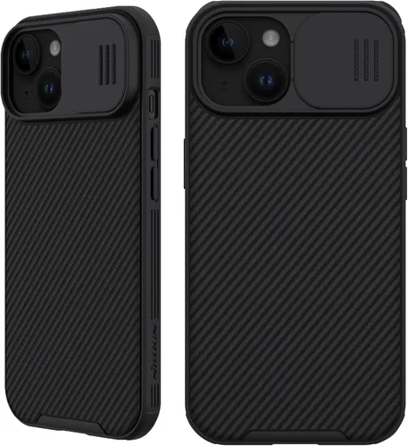 Vista 16 de Mangix Funda para iPhone 13 con Cubierta de Cámara, Ajuste Delgado Funda Protectora de Policarbonato Resistente a Golpes con Cubierta Deslizante