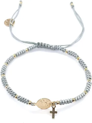 Vista 19 de St Benedict Medal Adjustable Red String Pulsera San Benito