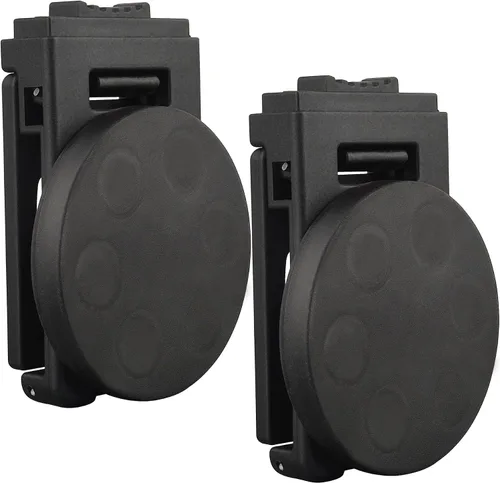 Vista 8 de MUTUACTOR Clip Magnético para Cinturón de Herramientas de Servicio Pesado, Φ2.2" Clip Magnético Antideslizante con Imán Fuerte para Cinturón