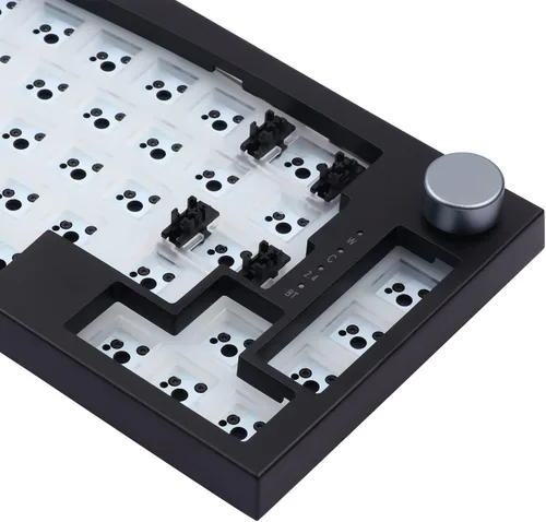 Vista 4 de EPOMAKER Feker Alice Layout Gasket - Kit de teclado inalámbrico con cable de 68 teclas intercambiables en caliente Bluetooth2.4 Ghztipo C