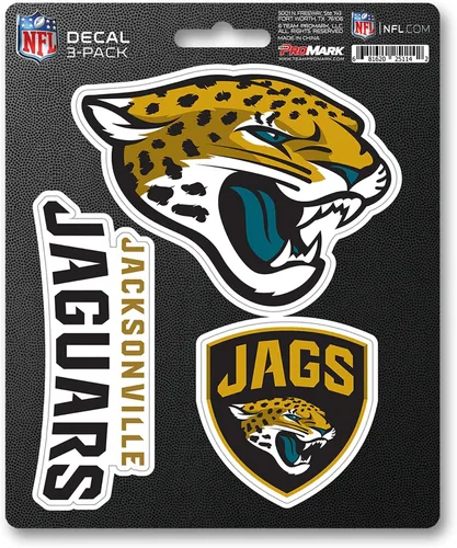 Vista 15 de FANMATS NFL - Juego de calcomanías unisex para adultos de 3 piezas NFL