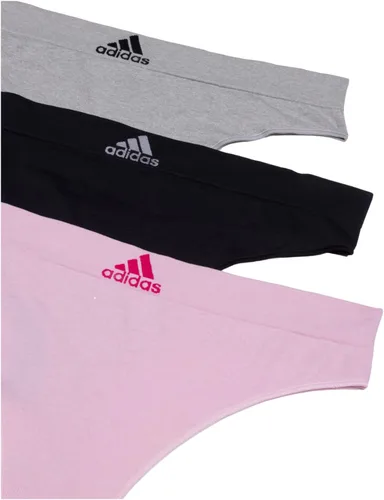 Vista 2 de adidas Women's Seamless Thong Underwear 3-Pack