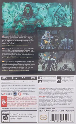 Vista 2 de Darksiders 2 Deathinitive Edition - Nintendo Switch