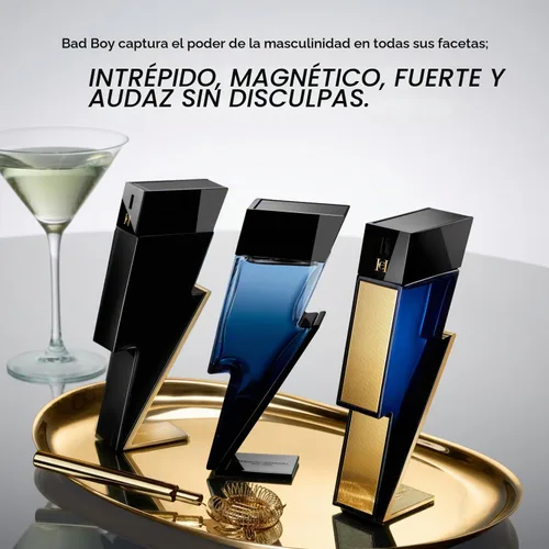 Vista 7 de Carolina Herrera Bad Boy Eau de Toilette for Men