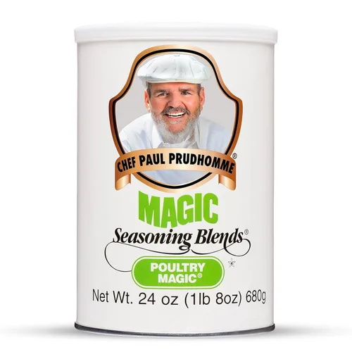 Vista 10 de Chef Paul Mezclas de Condimento Mágico de Redfish Ennegrecido Especias y Condimentos al Estilo Cajun Libres de Gluten, Sin MSG, Sabor Intenso