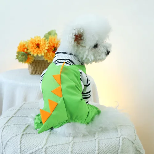 Vista 23 de Ropa de invierno para perros, overoles elegantes para mascotas para perros pequeños y medianos, lindo mono para cachorros, ropa clásica para perros